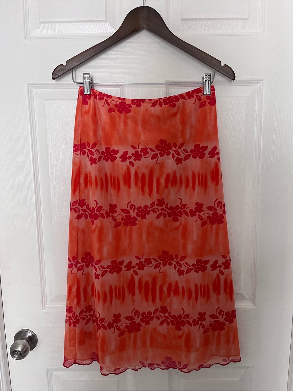 UNIF PACIFIC HAWAIIAN FLORAL SKIRT
